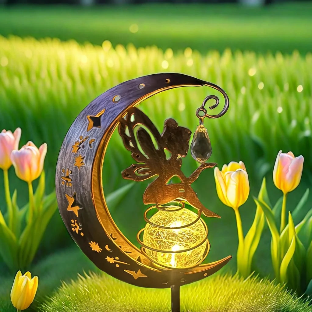 đ Lampe Lune Solaire DĂ©corative â CrĂ©ez une ambiance magique dans le jardin comme Ă la maison